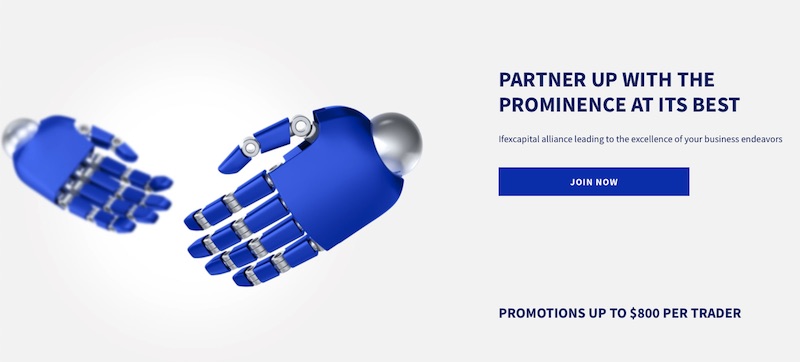 Earn Up to $800 Per Trader with IFEXCapital's Partnership Program